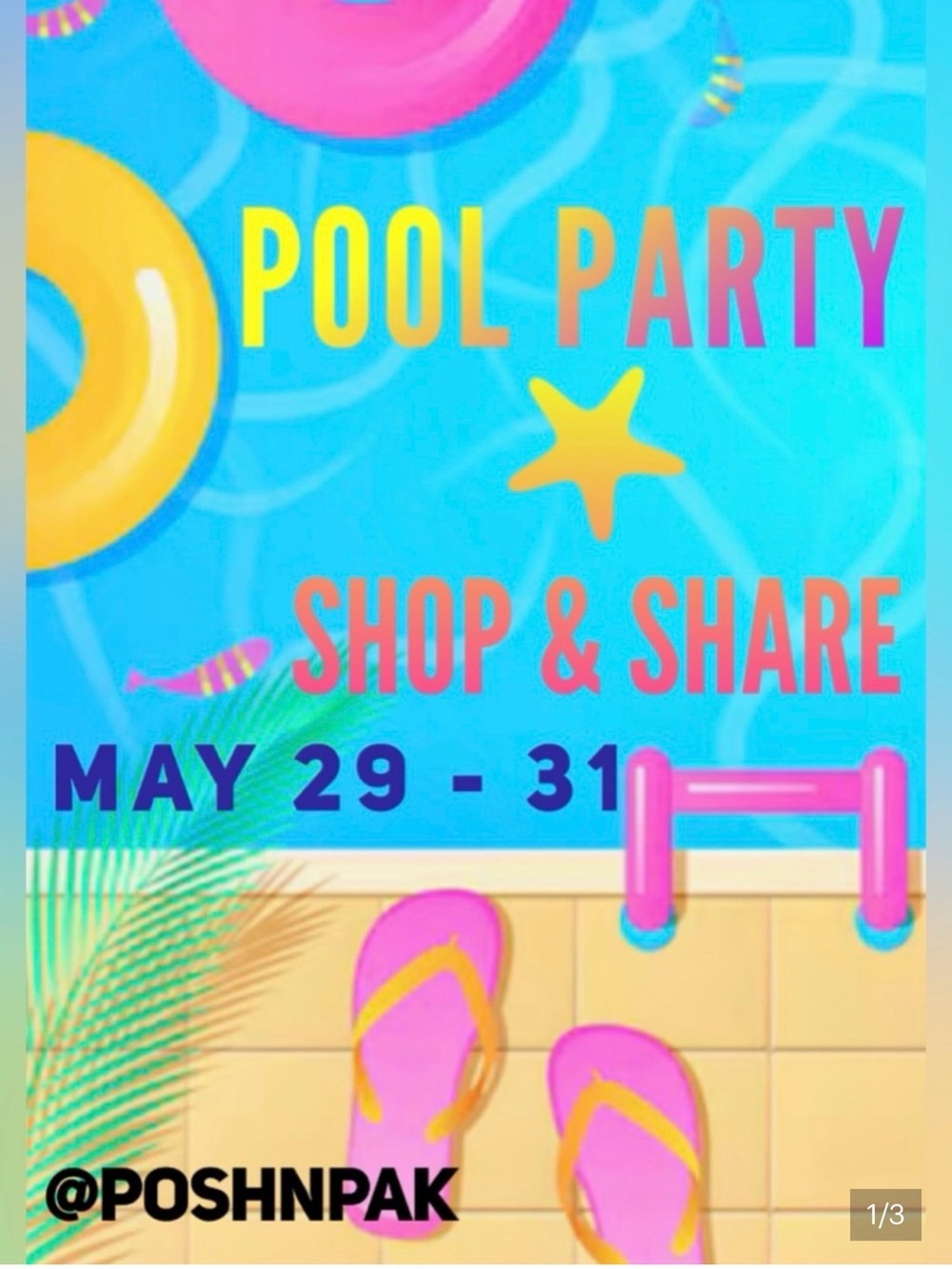 ~NOT FOR PURCHASE~
Pool Party Share Event